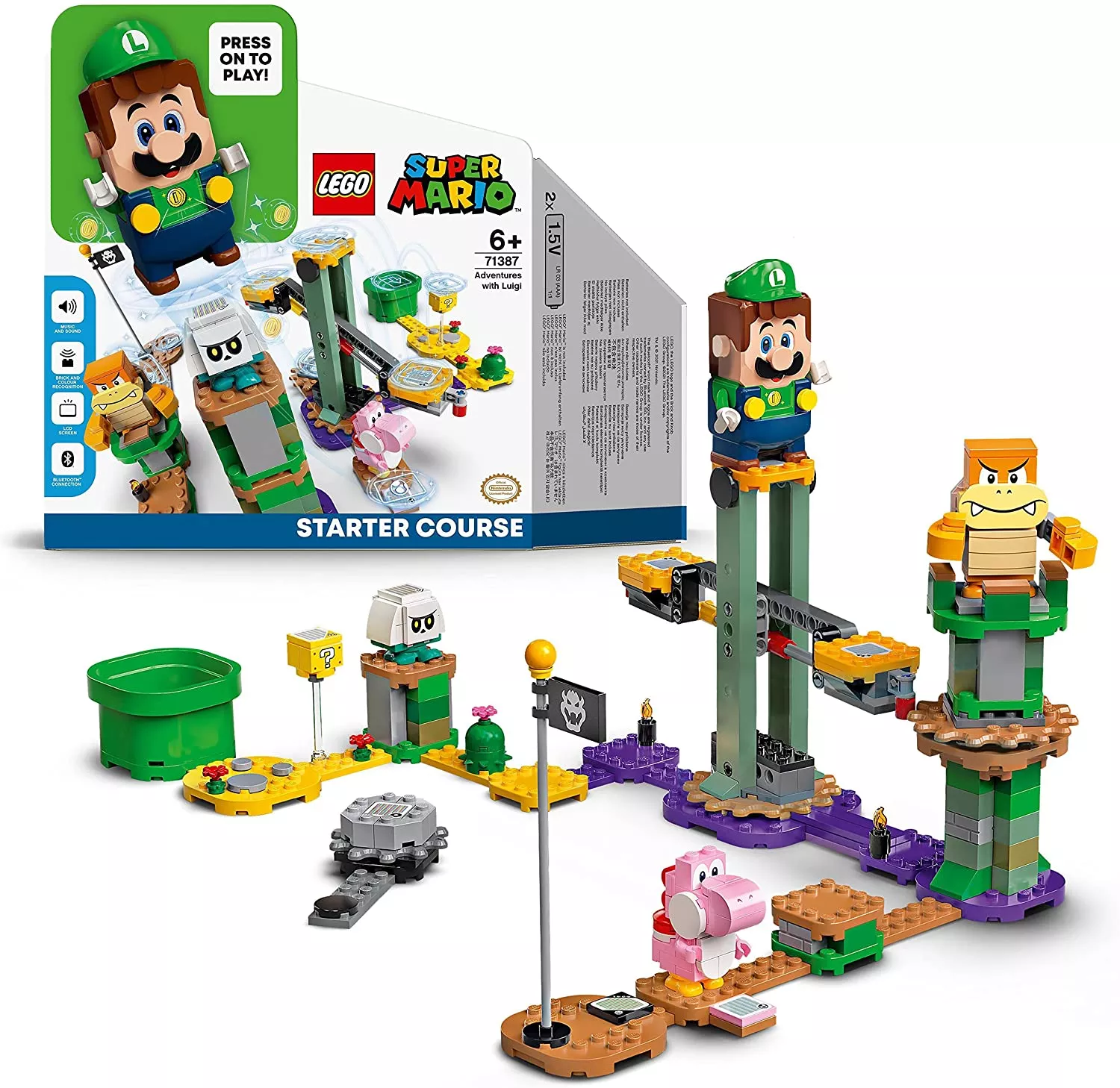 chollo LEGO 71387 Super Mario Aventuras con Luigi Pack Inicial