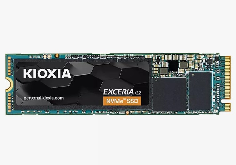 chollo Disco Duro SSD 1TB Interno Kioxia EXCERIA G2 PCIe Gen3 x4 NVMe M.2 2280