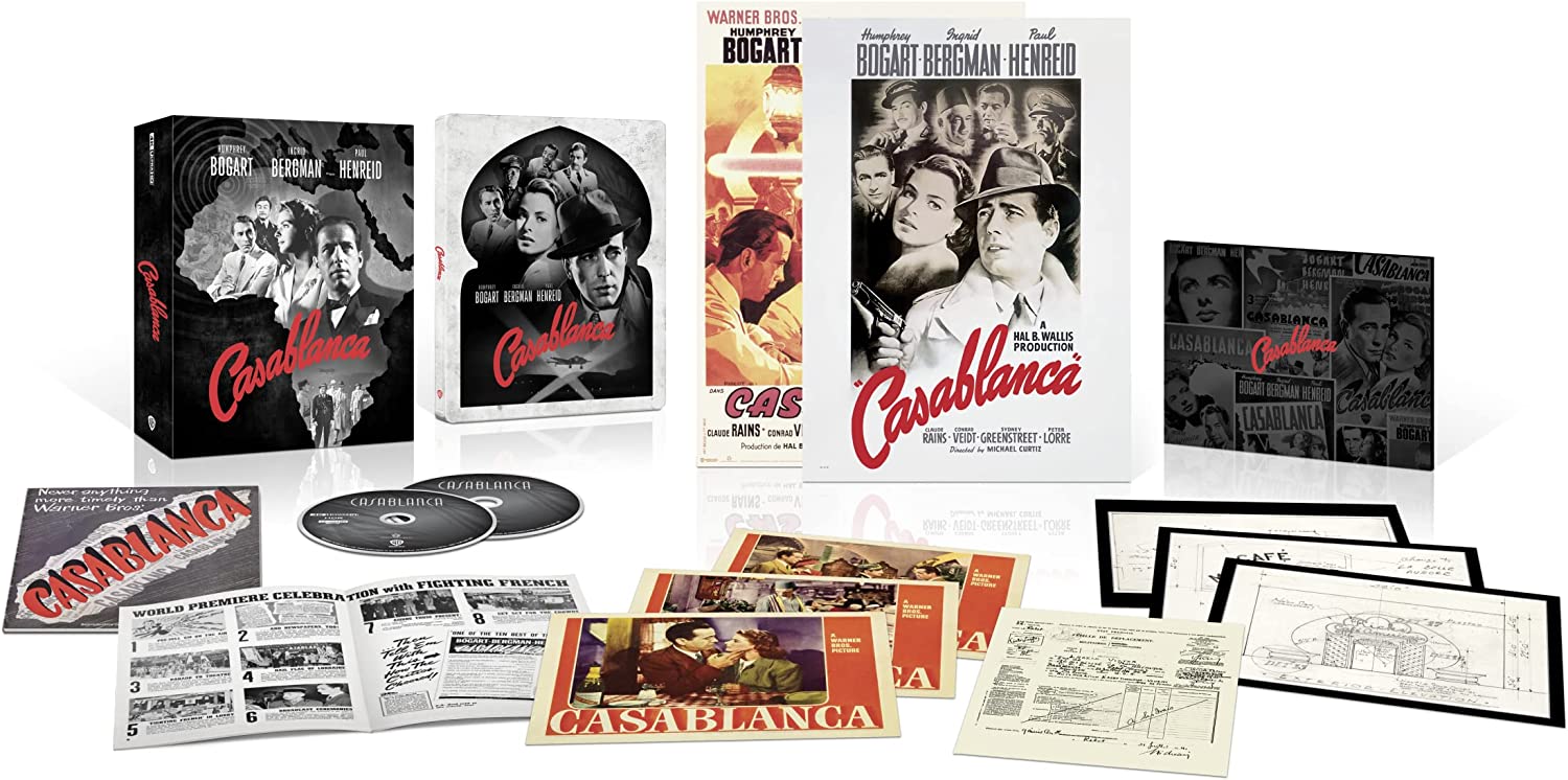 chollo Casablanca (Edición Coleccionista 4K UHD). Edición francesa con castellano