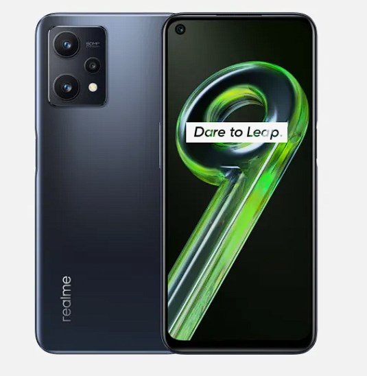 chollo Móvil realme 9 5G Smartphone 4+64GB/128GB, Procesador Snapdragon 695 5G, Pantalla ultrafluida de 120 Hz, Cámara Triple de 50 MP con IA, Gran batería de 5000 mAh