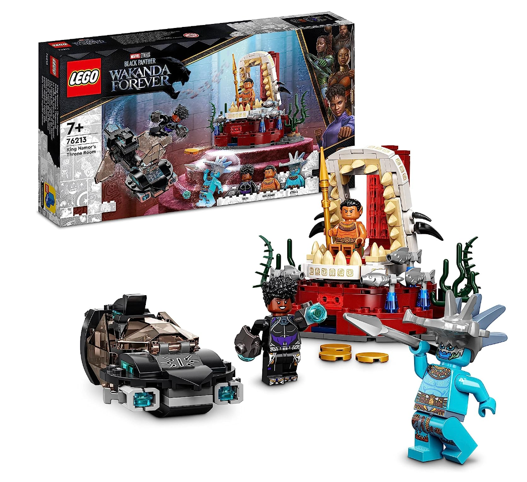 chollo LEGO Marvel Sala del Trono del Rey Namor, Black Panther: 