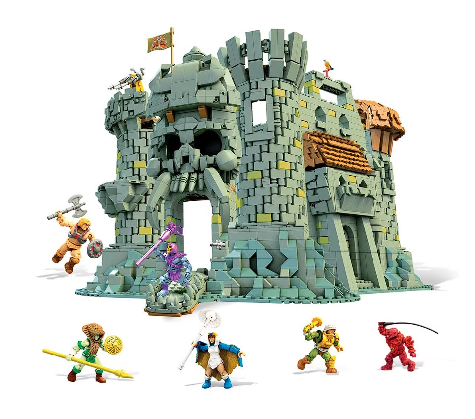 chollo Mega Construx Masters of the Universe Castillo Grayskull