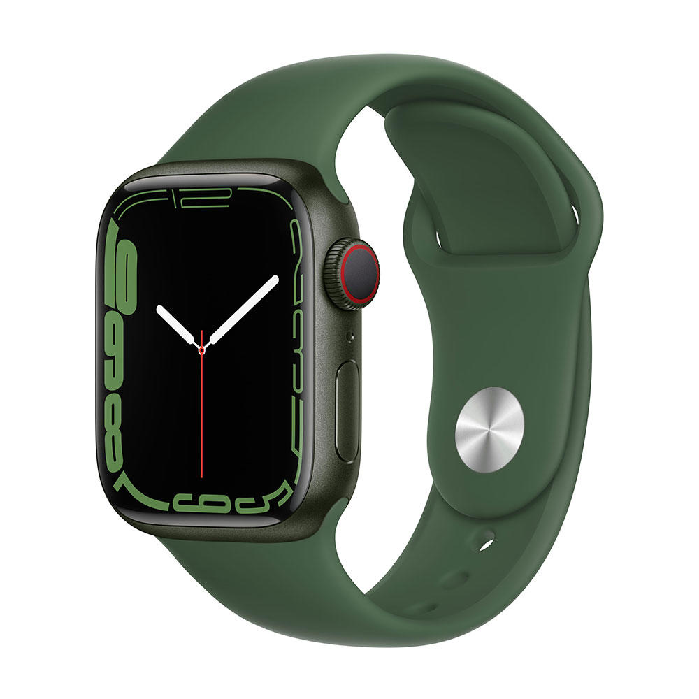 chollo Apple Watch Series 7 GPS + Cellular 41mm Caja Aluminio Verde Correa deportiva Verde