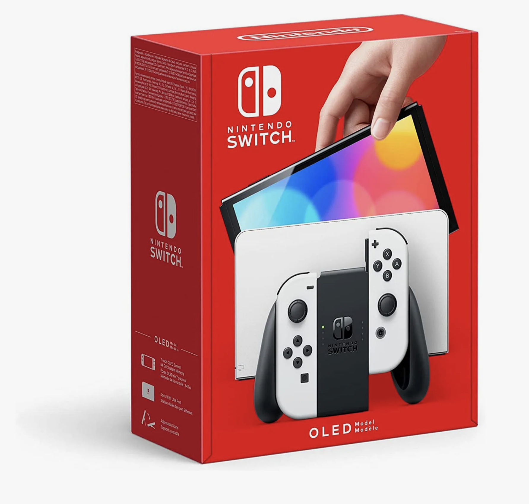 chollo Nintendo Switch OLED (Modelo Blanco o Rojo/Azul)