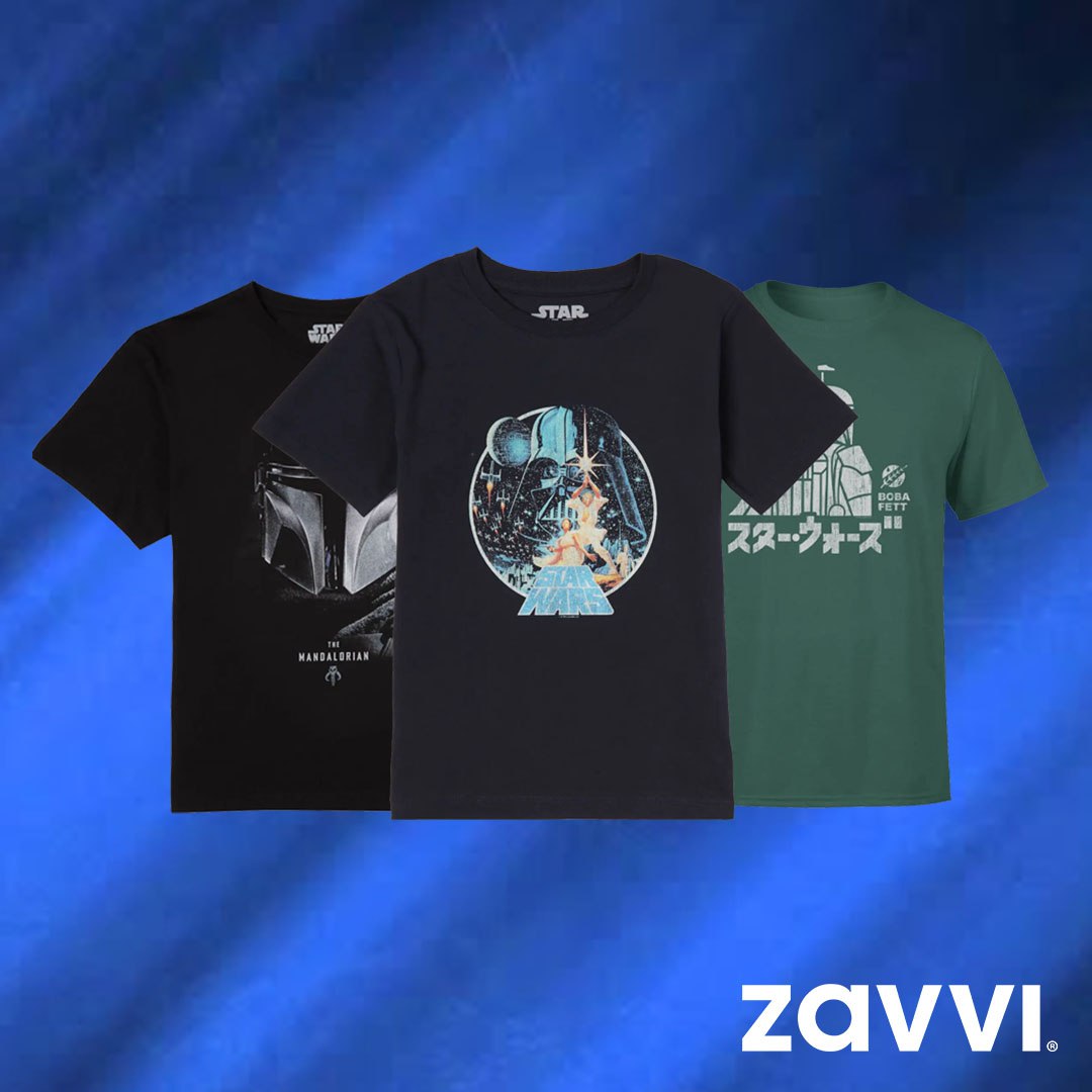 chollo 2 Camisetas de Star Wars por 24€