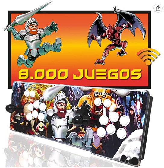 chollo Pandora box 3D Wifi 8010 juegos, Capacidad de instalar hasta 10000 juegos, Version 2023