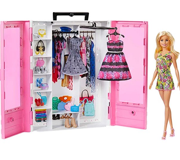 chollo Barbie Fashionista Armario con muñeca incluida