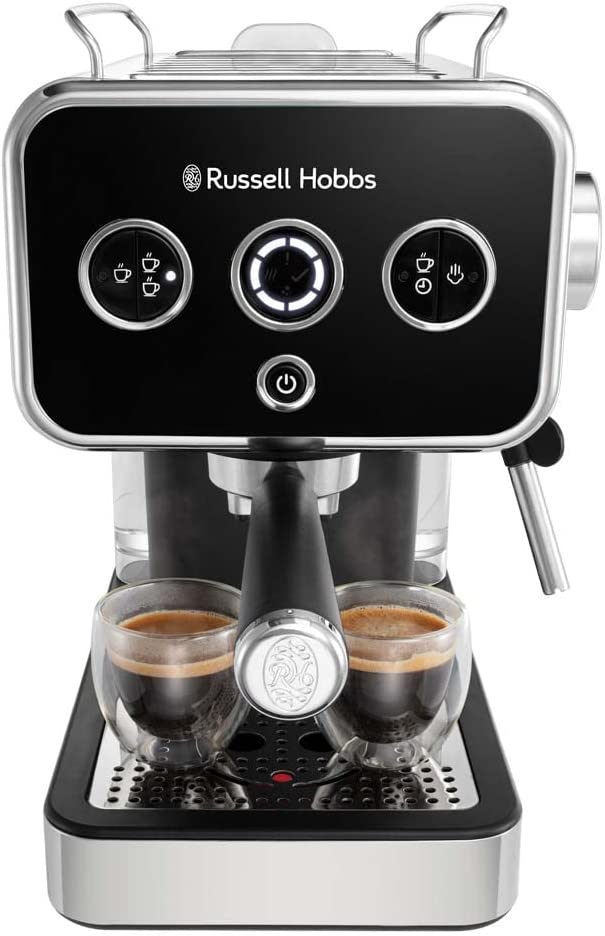 chollo Russell Hobbs Cafetera Espresso Distinctions Black 