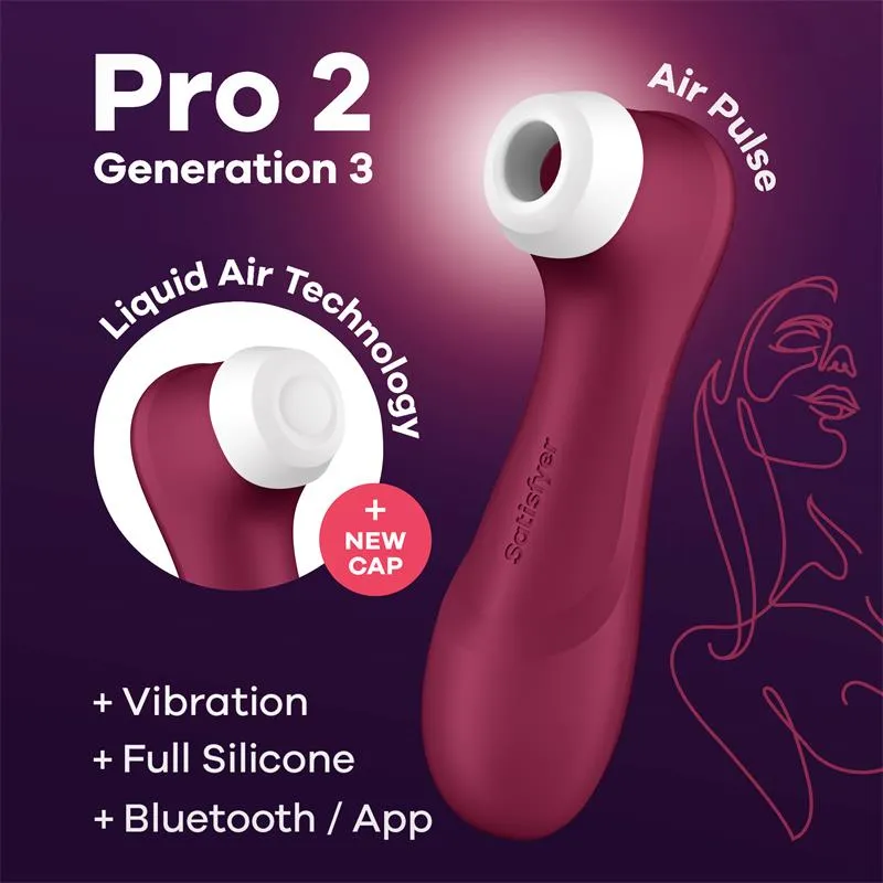 chollo Satisfyer Pro 2 Novedad, 3 generación ,tecnología aire liquido ,compatible con App satisfayer