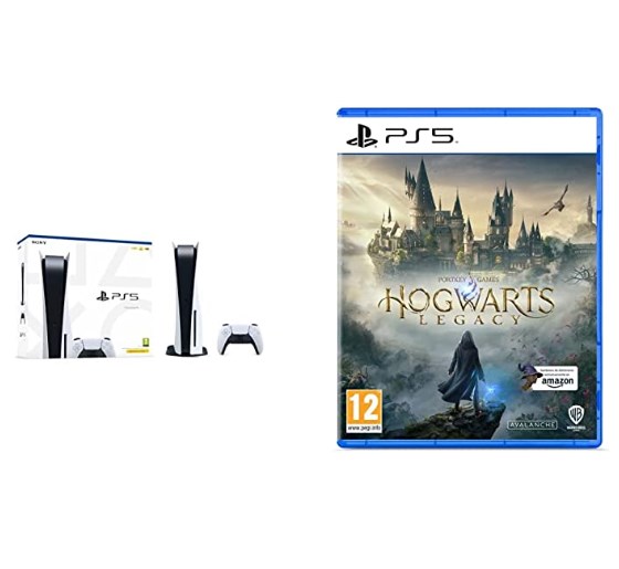 chollo Consola Playstation 5 + Howgarts Legacy