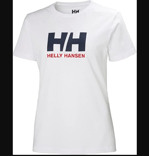 chollo Camiseta Helly Hansen de Mujer con Logo Blanca