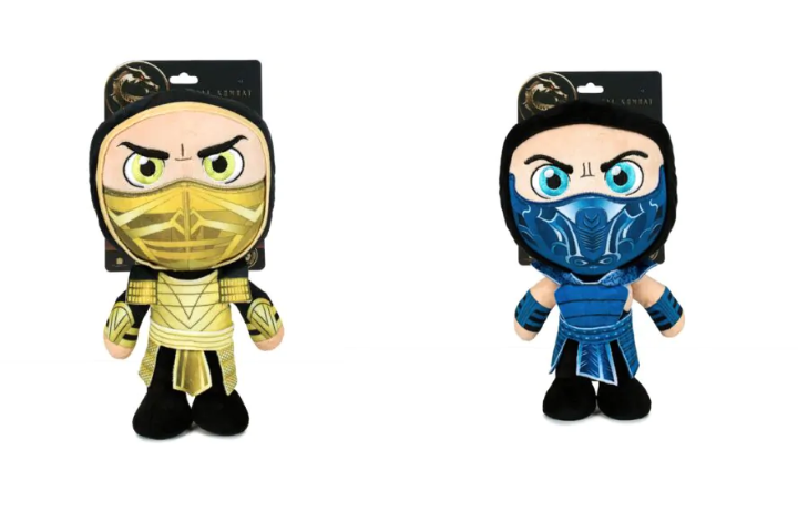 chollo Peluches de Mortal Kombat (Scorpio y Sub-Zero) de 28 cms