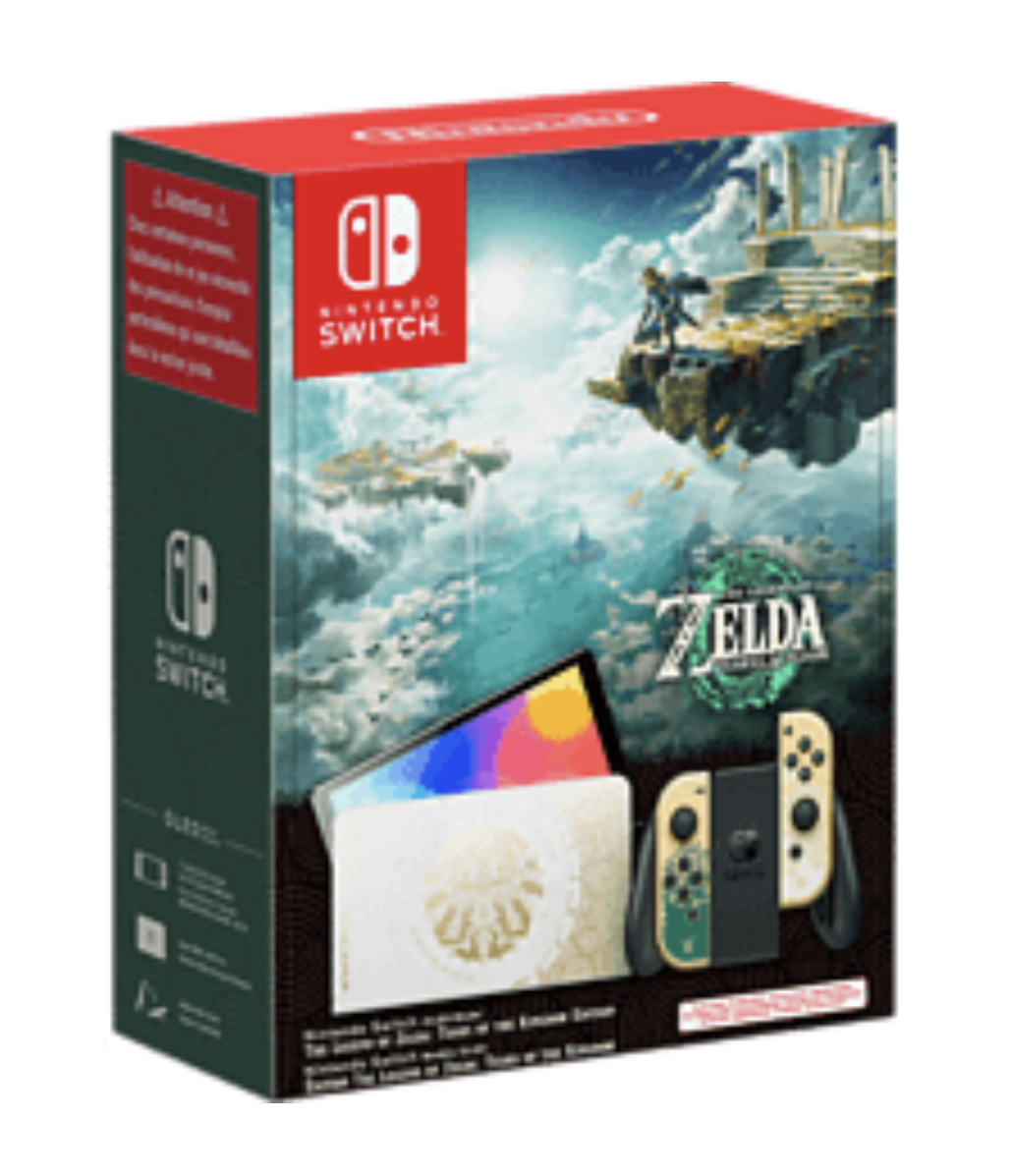 chollo Nintendo Switch Oled (Ed. especial Zelda Tears of Kingdom)