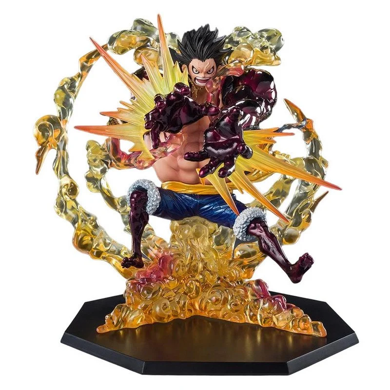 chollo Tamashii Nations Figuarts Zero One Piece Monkey D Luffy Gear4 Leo Bazooka 18cm Edición Exclusiva