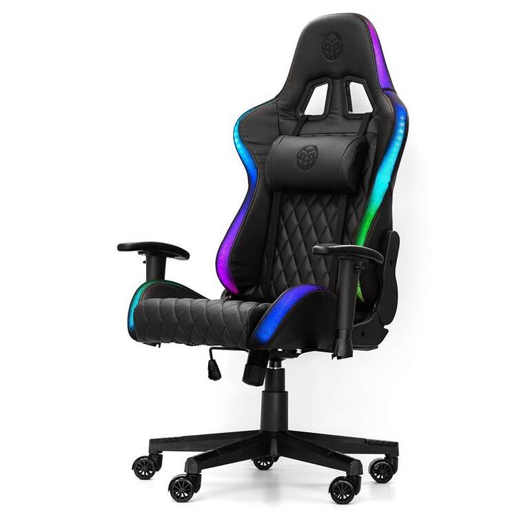 chollo Silla Gaming Onaji Akuma Pro RGB Two - Iluminación RGB, Apoyabrazos 1D, Cilindro Clase 3