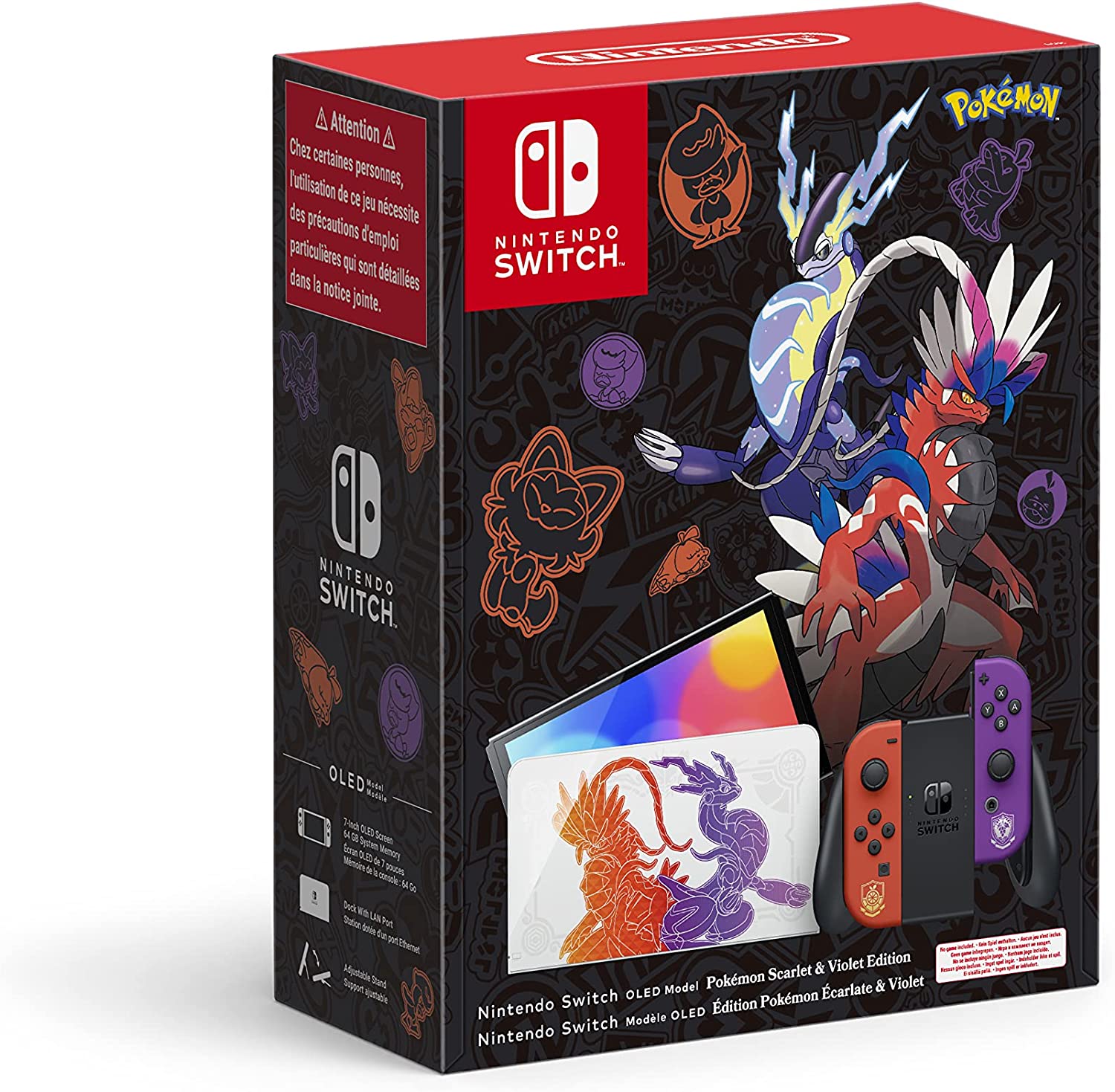 chollo  Nintendo Switch OLED Edición Limitada Pokémon Escarlata y Púrpura