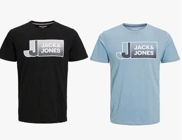 chollo Jack & Jones - Pack de 2 Camisetas (Varios Modelos a Elegir)