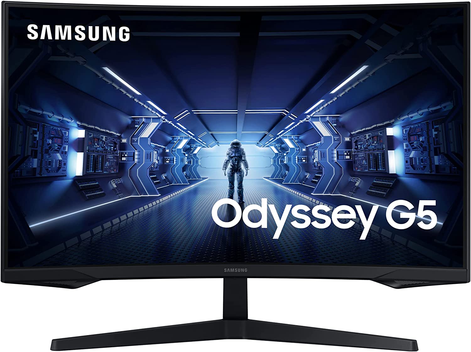 chollo SAMSUNG Odyssey G5 LC27G53TQBUXEN – Monitor Curvo de 27