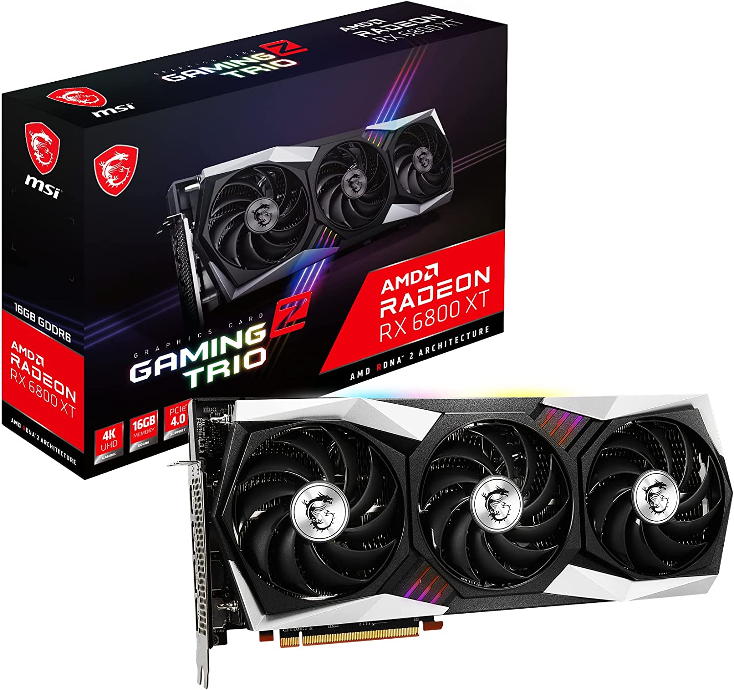 chollo MSI Radeon RX 6800 Gaming Z Trio 16G V1