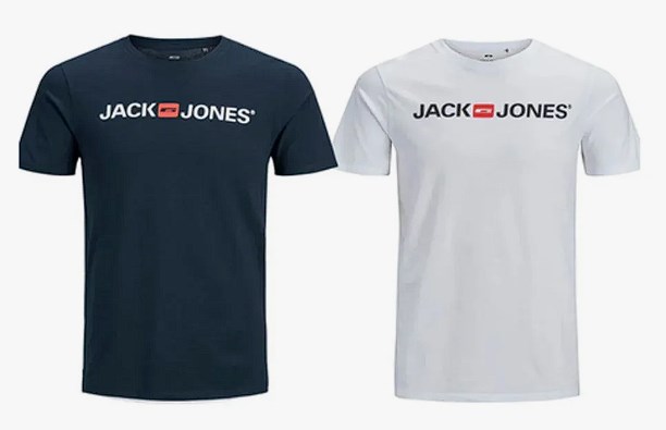 chollo Pack 2 Camisetas Jack & Jones (Varios Colores)