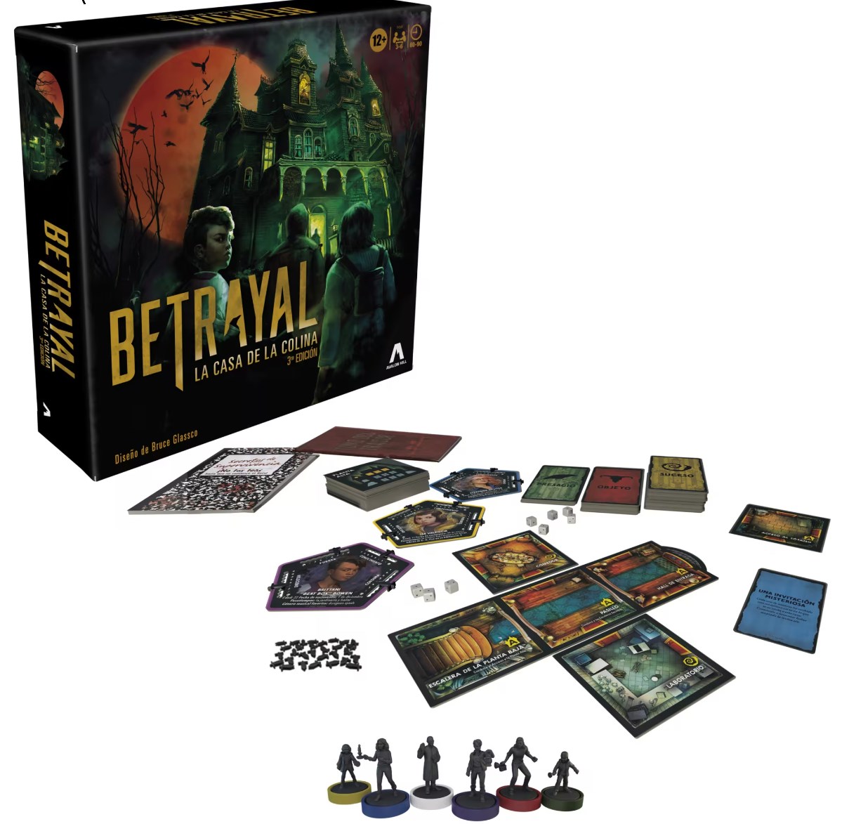 chollo BETRAYAL AT HOUSE ON THE HILL - Versión en español - Juego de mesa