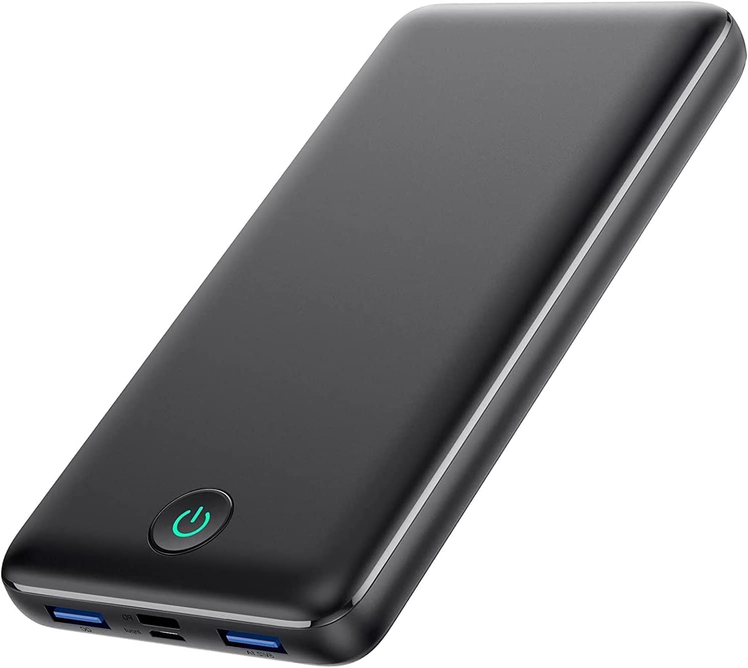 chollo QTshine Batería Externa 30800mAh, Power Bank Carga Rápida PD 25W QC 4.0 USB C Entrada y Salida