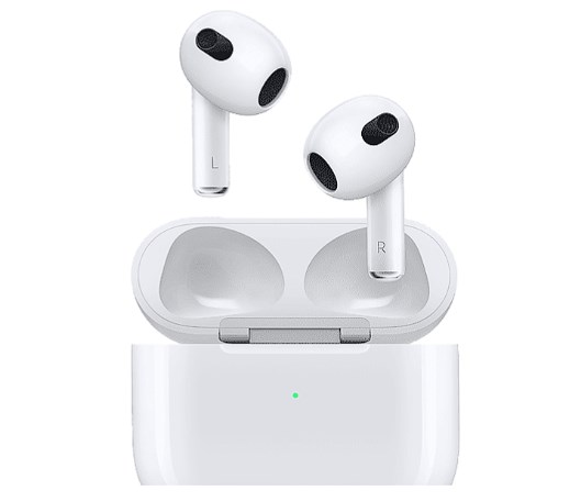 chollo APPLE AirPods (2022 3ª gen), Inalámbricos, Bluetooth®, Estuche Carga no Inalámbrica, Chip H1, Siri, Blanco