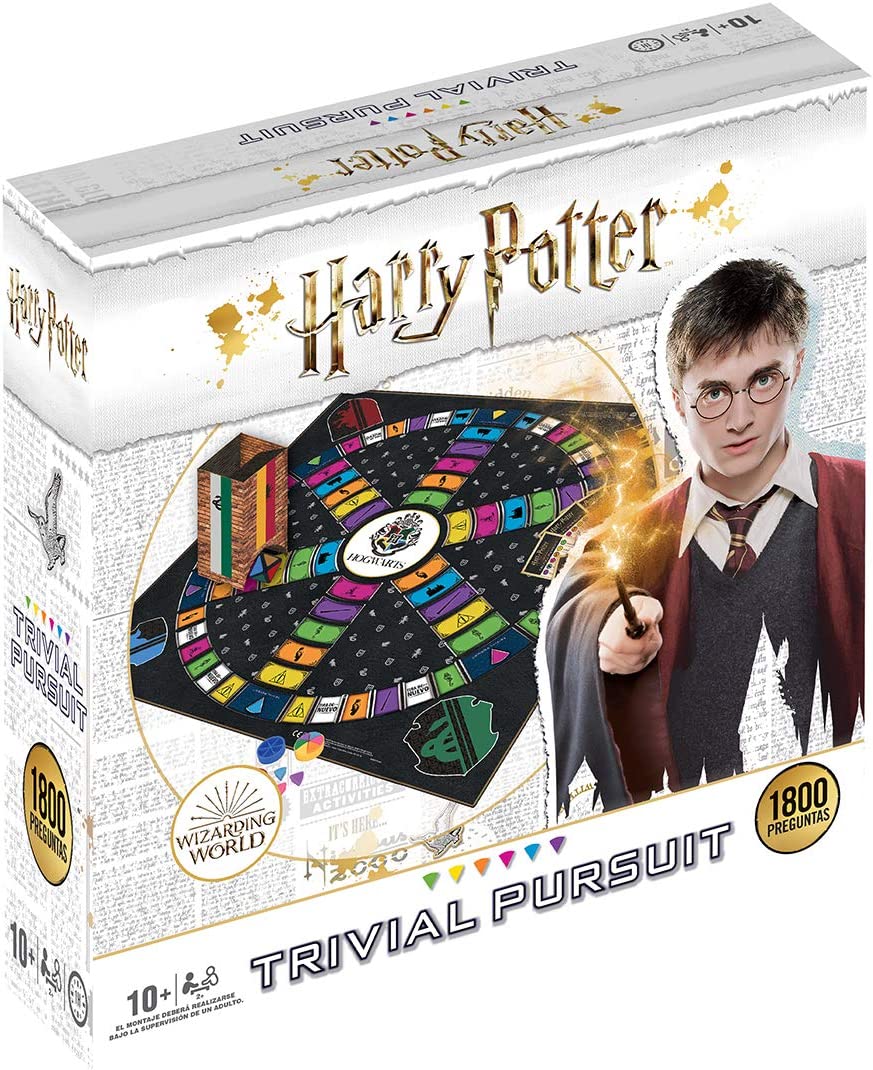 chollo Trivial Pursuit - Harry Potter - Juego de Mesa de Preguntas. Incluye Tablero. Versión en Español