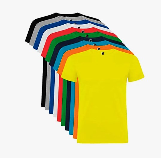 chollo Pack 10 Camisetas manga corta 100% algodón para hombre