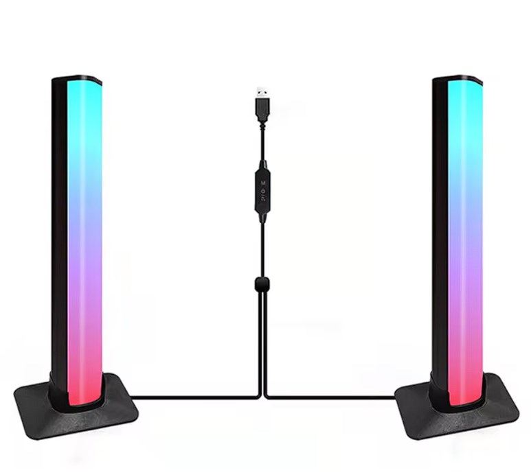 chollo Barra de luz LED inteligente con Bluetooth, luz de ambiente RGB, Control remoto, Pickup TV, pared, ordenador, juego, decoración de dormitorio, luz nocturna