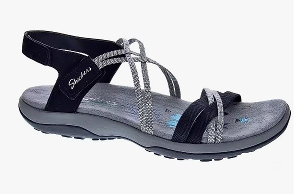 chollo Skechers Mujer Sandalias modelo Reggae SlimNegro