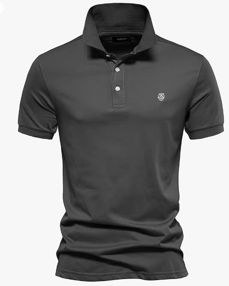 chollo AIOPESON-Polo de algodón 100% para hombre (Varios Colores)