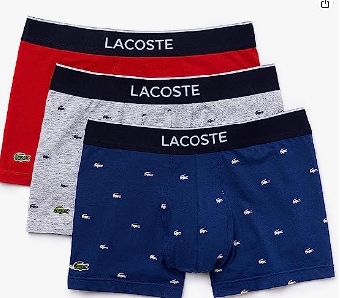 chollo Lacoste Bóxer (Pack de 3) para Hombre