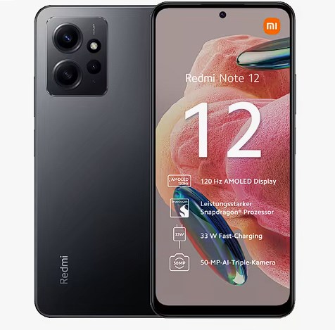 chollo Global Version Xiaomi Redmi Note 12 Smartphone NFC 4GB 128GB Snapdragon 685 Octa Core 6.67