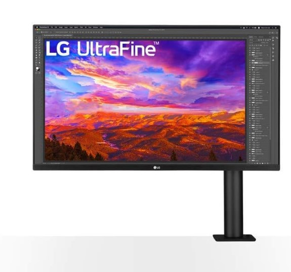 chollo LG 32UN88A-W - Monitor 4K UHD UltraFine Ergo 32 pulgadas, 3840x2160, 60Hz, 5 ms, 1000:1, 350nit, DCI-P3 95%, 16:9, HDMI, DisplayPort, Conectividad Universal, Inclinación Ajustable