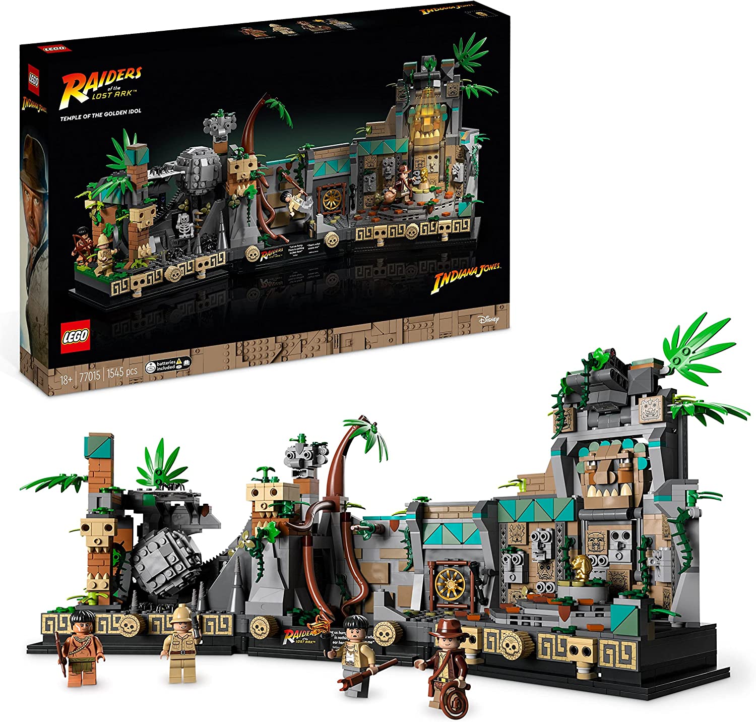 chollo LEGO Indiana Jones Templo del Ídolo Dorado