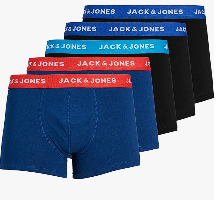 chollo Jack & Jones - Pack de 5 Boxers