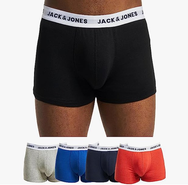 chollo Pack 4 Boxers Jack & Jones