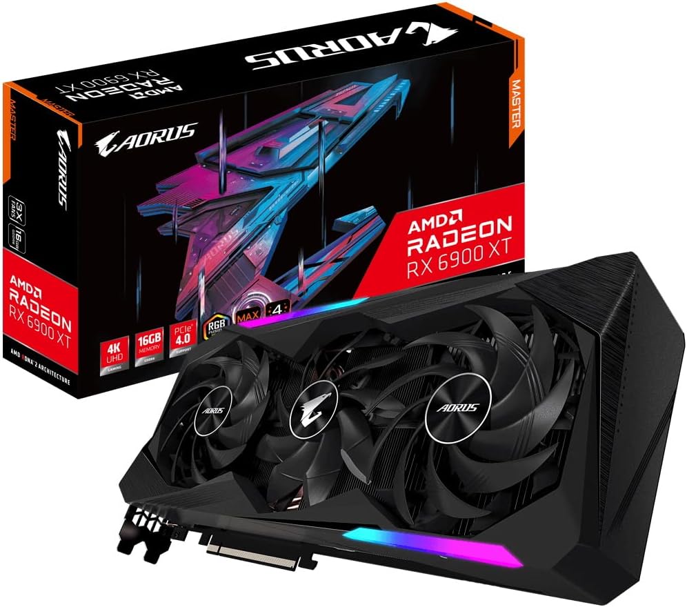 chollo Gigabyte GV-R69XTAORUS M-16GD Tarjeta gráfica AMD Radeon RX 6900 XT 16 GB GDDR6