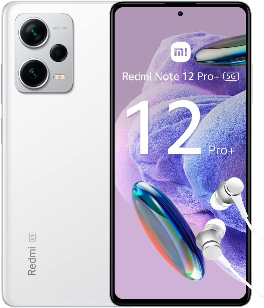 chollo Redmi Note 12 Pro+ 5G - Smartphone de 8+256GB, Pantalla de 6,67