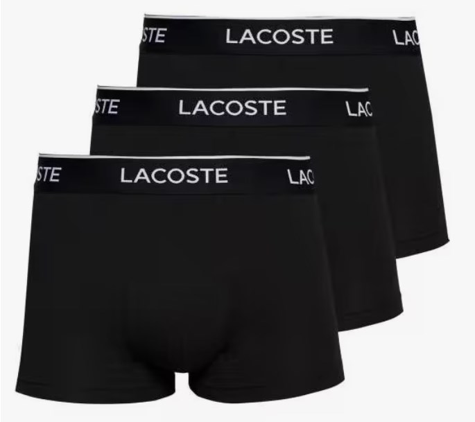 chollo Pack 3 Boxers Lacoste