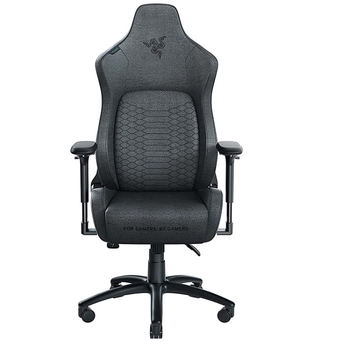 chollo Razer Iskur Fabric - Silla de juego premium con soporte lumbar integrado - Tamaño XL