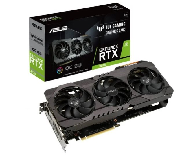 chollo ASUS TUF Gaming GeForce RTX 3070 V2 OC Edition LHR 8GB GDDR6