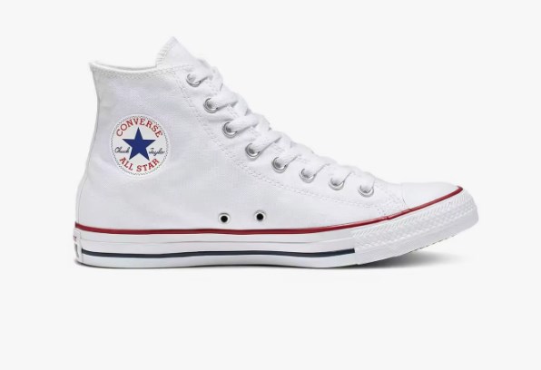 chollo Zapatillas Converse All Star Hi Unisex Blanco (números 36 a 45)