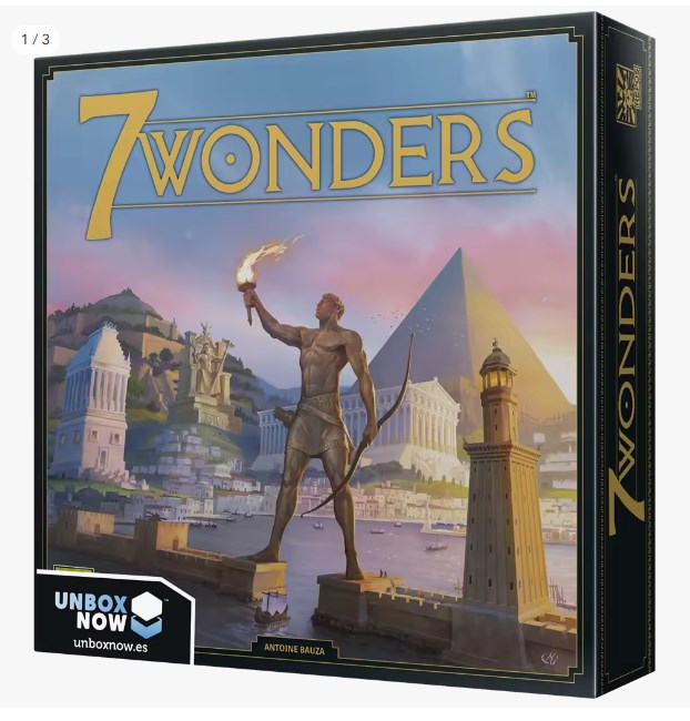 chollo ASMODEE - 7 Wonders (Juego de Mesa)