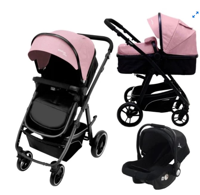 chollo Carrito de Bebé 3 Piezas Asalvo Baby Convertible Two (en varios colores)