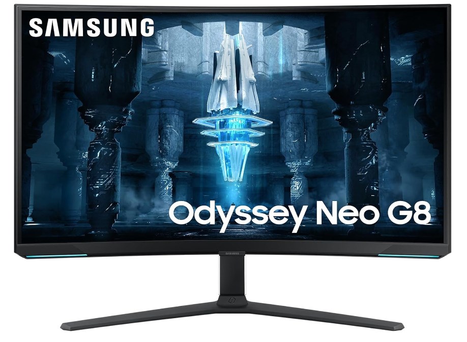 chollo SAMSUNG LS32BG850NPXEN - Monitor Curvo Gaming 32'' Neo QLED 4K, 3840 x 2160, 21:9, 1.000.000:1, 1000R, 240 Hz, 1 ms, 350 CD/m², HDMI, FreeSync Premium Pro, Negro