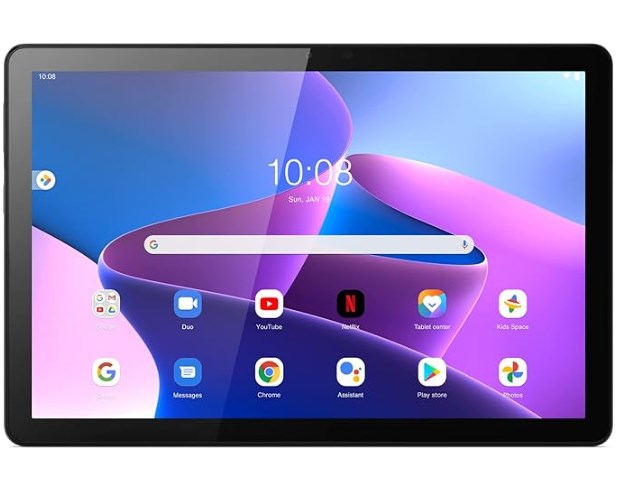 chollo Lenovo Tab M10 (3rd Gen) - Tablet de 10.1'' WUXGA (Unisoc T610, 4 GB de RAM, 64 GB ampliables hasta 2 TB, 2 Altavoces, WiFi + Bluetooth 5.0, Android 11) - Gris