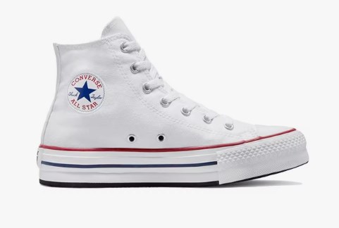 chollo Zapatilla Converse Eva Platform Alta Lona GS Blanco (Números 37,5 a 40)