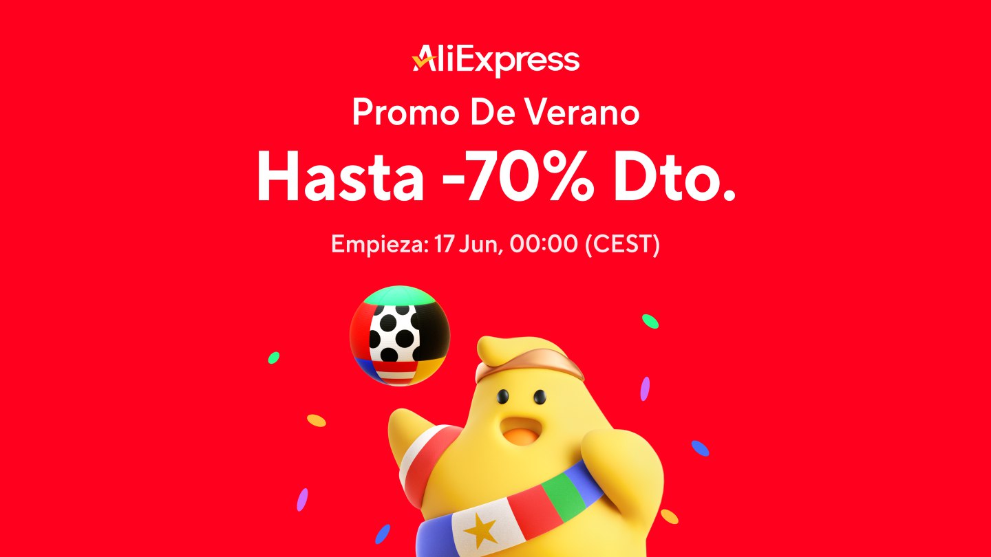 chollo Promo de Verano en AliExpress (hasta 70% de descuento)